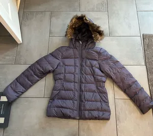 The North Face 550 Goose Down Puffer Winter Jacket | Purple thumbnail 1