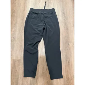 Athleta Brooklyn Ankle Pants Black Tapered Stretch‎ Travel Trousers Size 6 thumbnail 3