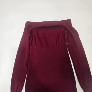 Michael Costello x REVOLVE Off Shoulder Bodycon Maxi Dress in Maroon thumbnail 7