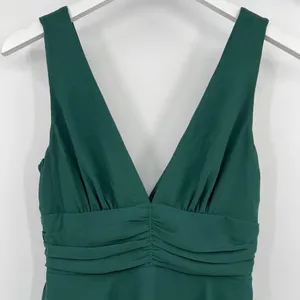 Lulus‎ Celebration Time Emerald Green Sleeveless Tiered Midi Dress Size XS thumbnail 4