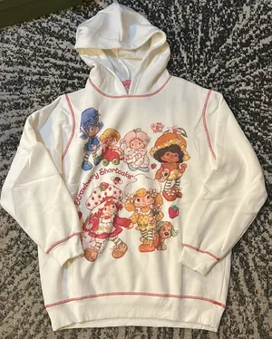 Dolls Kill X Strawberry Shortcake Sweetest Friends Graphic Hoodie size S thumbnail 2