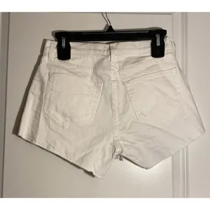 L'AGENCE Women's Audrey Mid Rise Shorts‎ Size 25 New With Tags Vintage White thumbnail 4