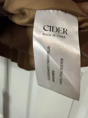 Cider Oversized Suede Button-Front Jacket thumbnail 4