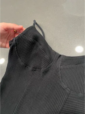 Ribbed Bodysuit Forever 21 thumbnail 4