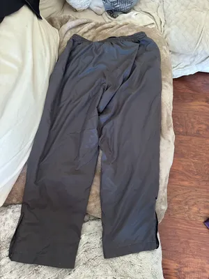 Fila grey loose fit wide leg baggy unisex joggers thumbnail 5