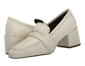NWT Aerosoles women's Ardore Loafer Studded In Color: Eggnog Leather thumbnail 3