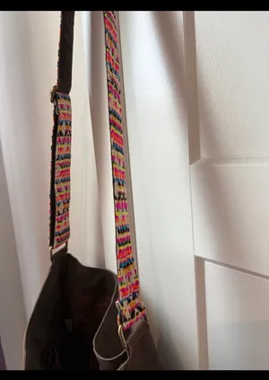 Fern Vegan Suede Crossbody Bag thumbnail 6