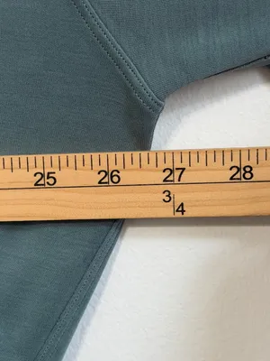 Lululemon Softstreme Perfectly Oversized Cropped Crew Medium Forest Size Medium thumbnail 7