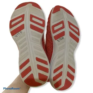 APL TechLoom Phantom‎ Red Coral Knit Running Shoes Sneakers Womens 6.5 thumbnail 4