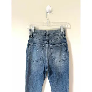 We the Free Free People Button Fly Bootcut Denim Jeans Blue Size 26 thumbnail 4