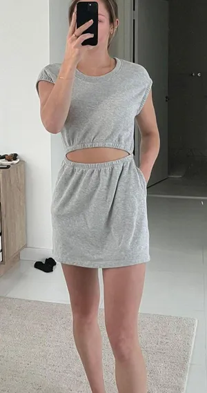 Aerie Sweatshirt Dress thumbnail 2