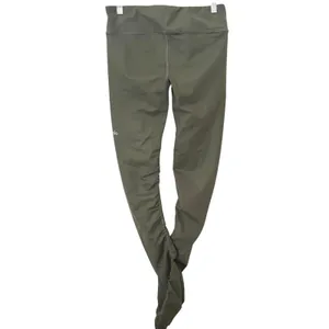 ALO YOGA Idol‎ Ruched Legging Green Medium thumbnail 3