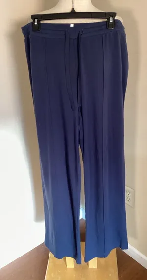 Haven Well Within Pintuck Fleece Wide Leg Drawstring Lounge Pants thumbnail 1