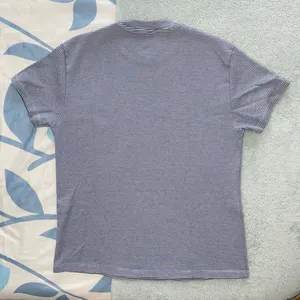 Brandy Melville Blue Striped Short Sleeve Tee thumbnail 3