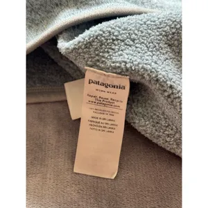 Patagonia‎ Women's Better Sweater Blue Heather 1/4 Zip Up Size M thumbnail 5