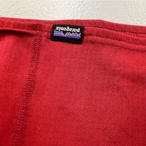Patagonia Midweight Capilene Baselayer Crimson Red Pullover Zip Neck Shirt XS thumbnail 3