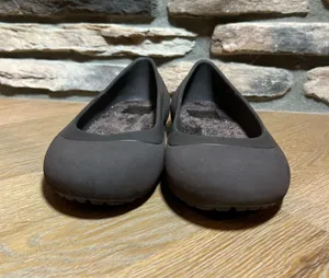 Crocs flat slip-on shoes size 7.5/8 thumbnail 3