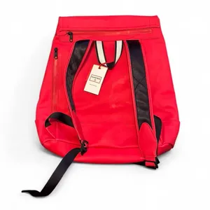 Hunter x Target Red Rubber Backpack NWT Waterproof Festival Bag Logo thumbnail 2