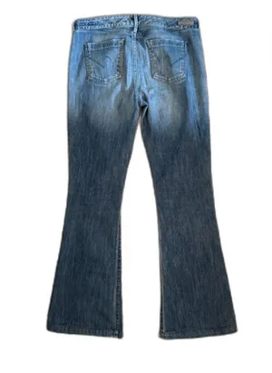 Citizens of Humanity | Boyd Uber Low Rise Rocker Flare Jeans Light Wash Size 27 thumbnail 4