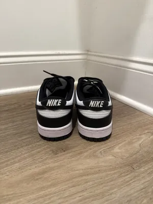 Panda Nike Dunk Low Black White Women’s 7.5 thumbnail 6
