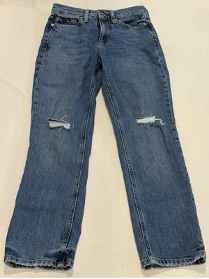 Banana Republic Jeans Skinny Fit High Rise Women’s Size 25 Medium Wash Blue thumbnail 1
