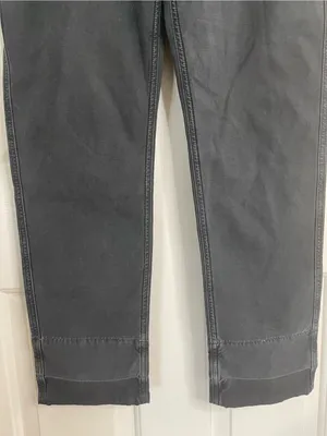 Citizens of Humanity Black Chino Cotton Pants Classic Tailored Fit Size 26 thumbnail 3