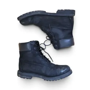 Timberland Black High Top 6-Inch Premium Waterproof Work Boots Women's Size 8 thumbnail 7