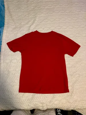 Wonder Nation Red Short Sleeve T Shirt Top XS ADULT, LARGE CHILD thumbnail 3