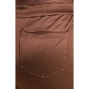 SKIMS Disco Skinny Pants in Cocoa Size Large thumbnail 4