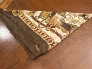 Fancy Scarf Made In Italy 1970s thumbnail 1