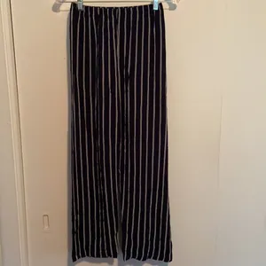 Brandy Melville Striped Navy Frankie Pants thumbnail 2