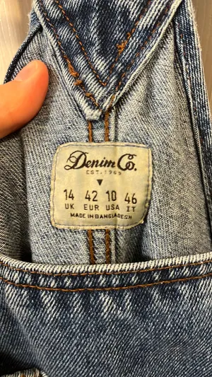 Overall shorts Denim Co thumbnail 2