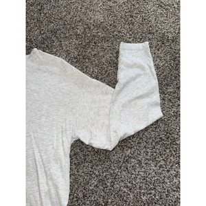Old Navy Women's Light Gray Vintage Tee Long Sleeve Size Small thumbnail 3