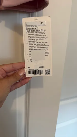 Lululemon Brand new soft stream high-rise miniskirt thumbnail 2
