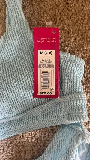 Target Light Blue Bikini thumbnail 3