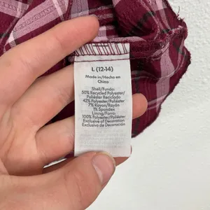 No Boundaries Y2K Inspired Plaid‎ Tank Top Size Large thumbnail 4