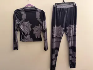Two piece set Black Size M thumbnail 4