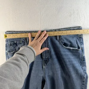 WILD FABLE Plus 18W Baggy Blue Jeans Highest Rise Busted Knees Pants Grunge Punk thumbnail 12