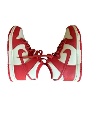 Nike Dunk High Next Nature Light Crimsons Coconut Milk Womens Size 7 FV5960-102 thumbnail 4