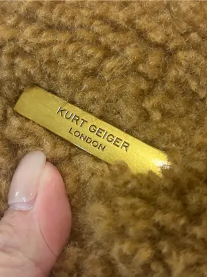 Kurt Geiger Brown Fur Shoulder/Crossbody Bag EUC thumbnail 7