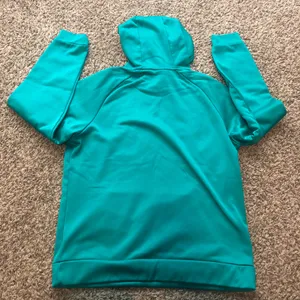 Nike Hoodies Logo Sweatshirt Teal thumbnail 2