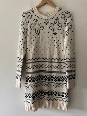 Thakoon‎ x Rent The Runway Fair Isle Wool Sweater Dress thumbnail 3