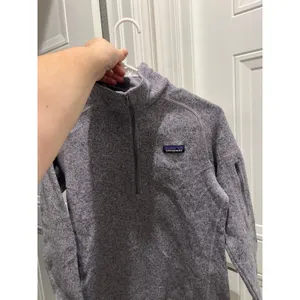Patagonia Better Sweater 1/4 Zip Fleece Pullover Size‎ medium Marled Purple thumbnail 5