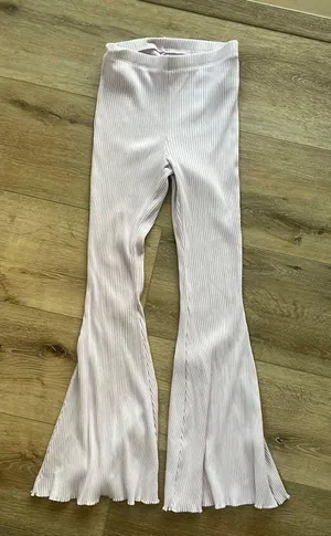 Aerie Purple Flare Leggings thumbnail 1