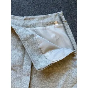 Trendy Gray 2-Piece Knit Set - Oversized Sweater‎ & Mini shorts - XS thumbnail 7