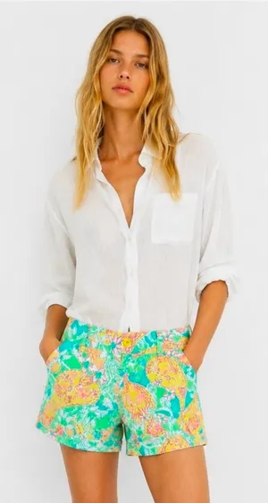 Lilly Pulitzer The Walsh Shorts Size 4 thumbnail 1
