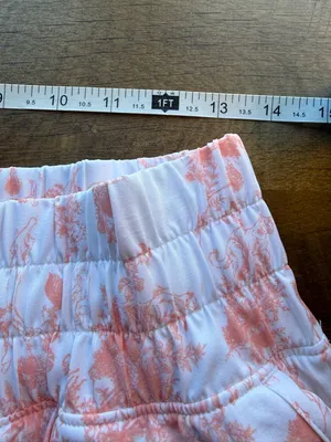 NWT PUMA Golf Skort Women's 16" Sandy Printed Pockets Sz M $75 Pink Fruit UPF thumbnail 6
