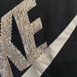 Nike Women’s Rally Sequin Black Pullover Sweatshirt thumbnail 5