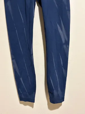 Lululemon Wunder Train High Rise Tight 25" in Sun Bleached Wash True Navy thumbnail 8