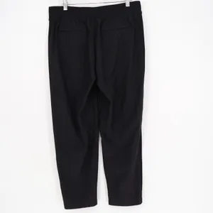 Athleta Pants Womens 8P Black Stretch Slash Pockets Elastic Waist Tapered Leg thumbnail 5
